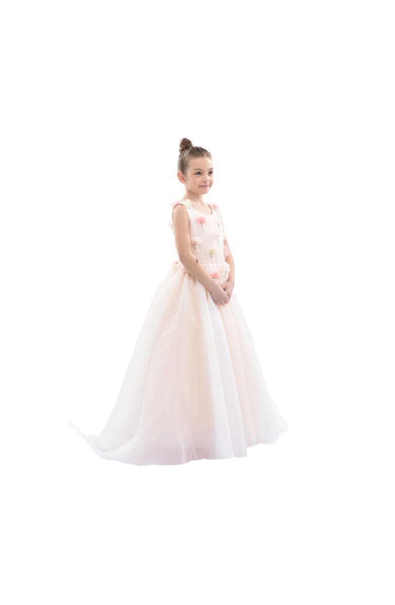 Tulleen Magnolia Princess Gown, Alternate, color, Pink