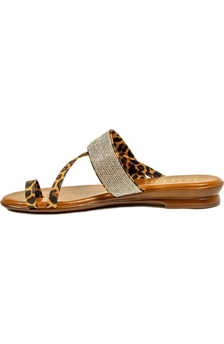 ITALIAN SHOEMAKERS Ryann Strappy Sandal, Alternate, color, Leopard