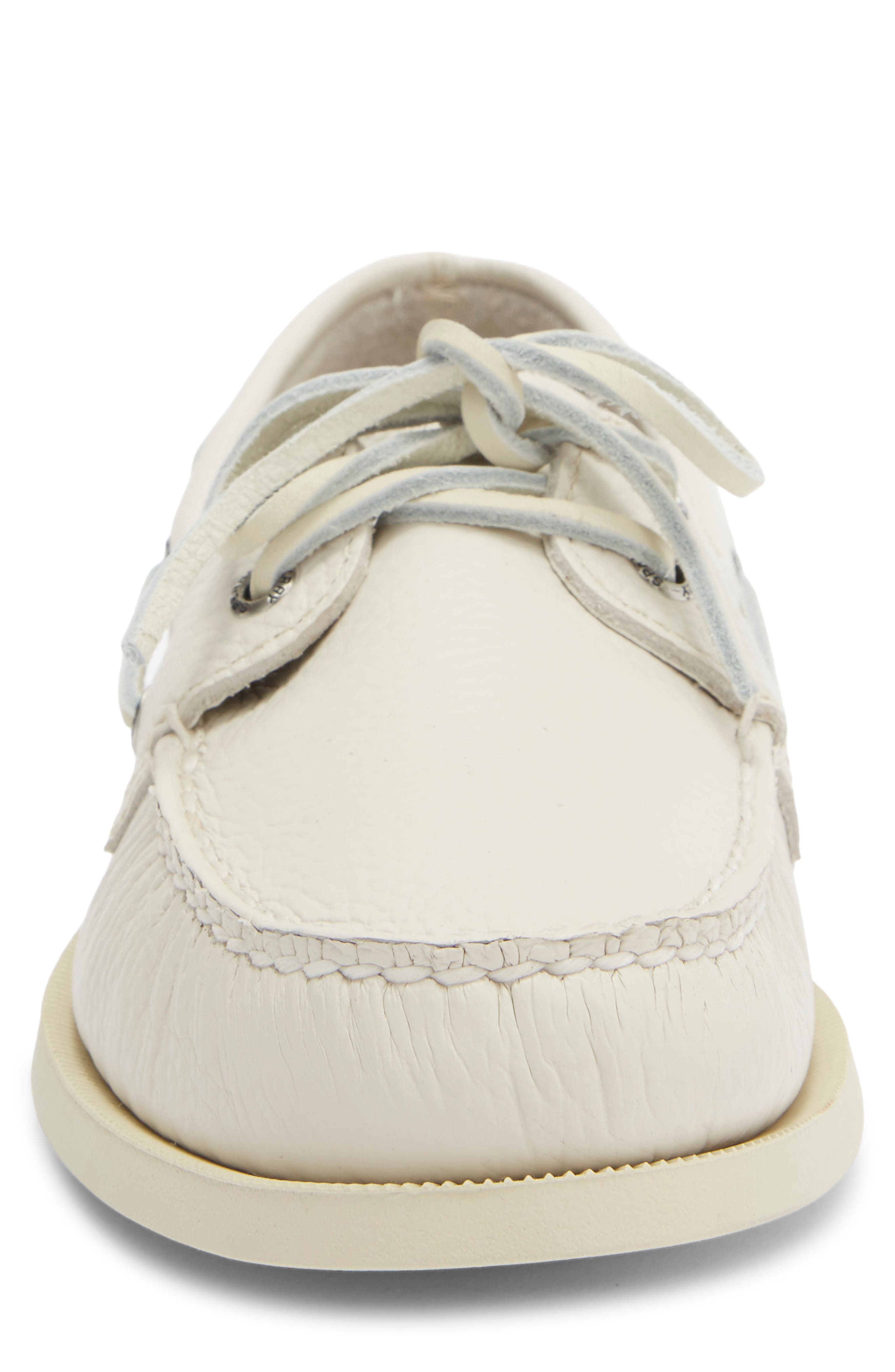 Sperry Authentic Original Boat Shoe, Alternate, color, White