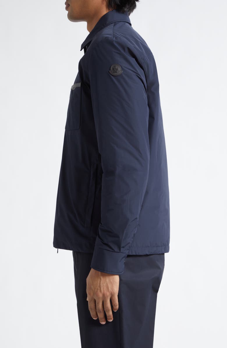 Moncler Tollymore Shirt Jacket, Alternate, color, Navy Blue