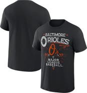 Darius Rucker Collection by Fanatics Men's Darius Rucker Collection by Fanatics  Black Baltimore Orioles Beach Splatter T-Shirt