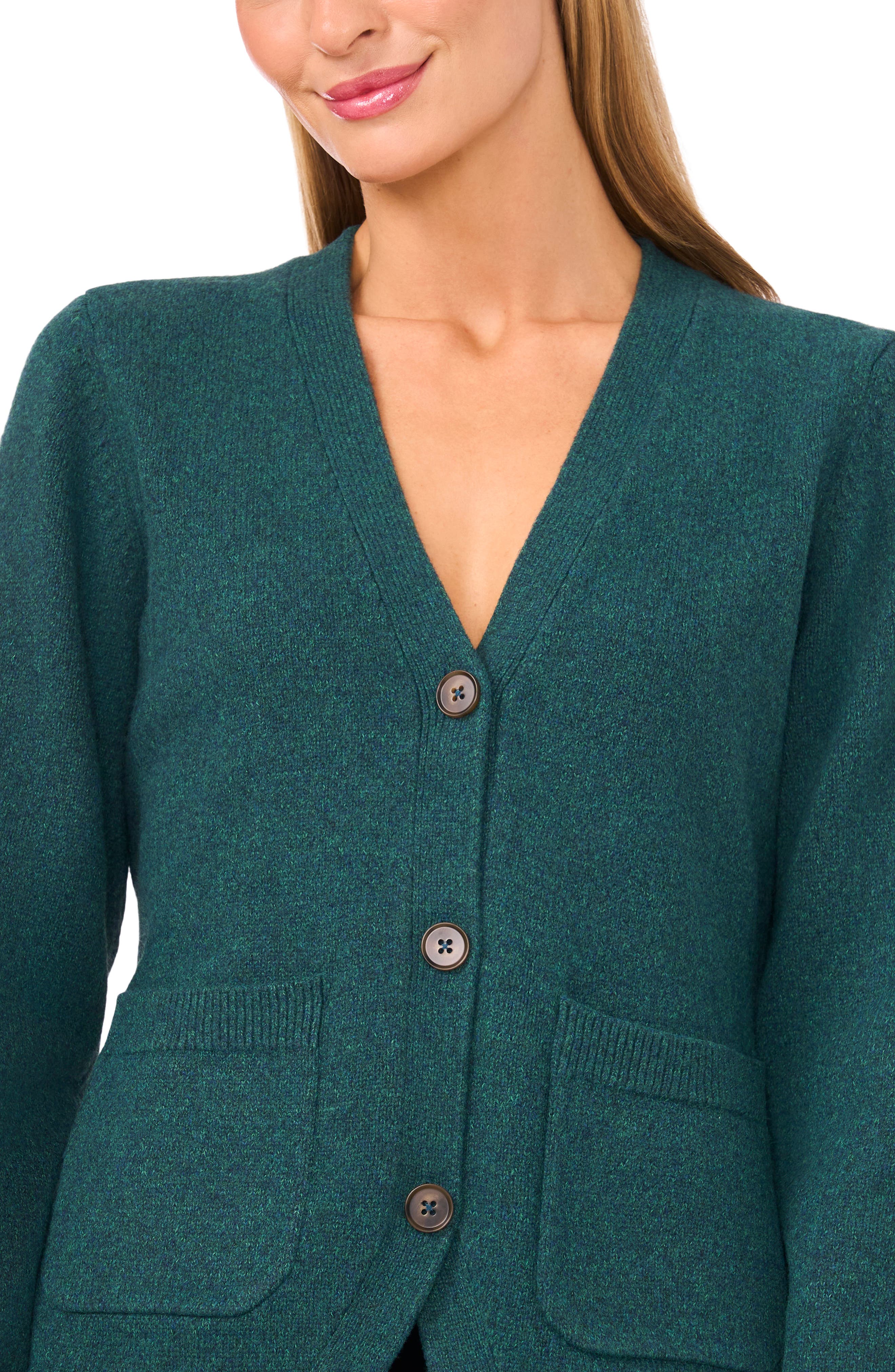 Ted Baker V-Neck Button Front Cardigan (Women) | Nordstrom