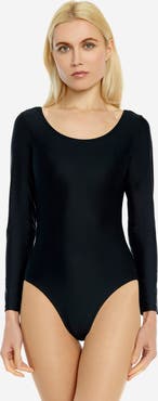 Leveret Women's Long Sleeve Leotard