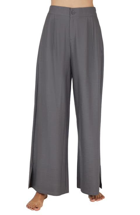 Fifth Ave Wide Leg Stretch Pants
