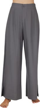 90 DEGREE BY REFLEX Fifth Ave Wide Leg Stretch Pants