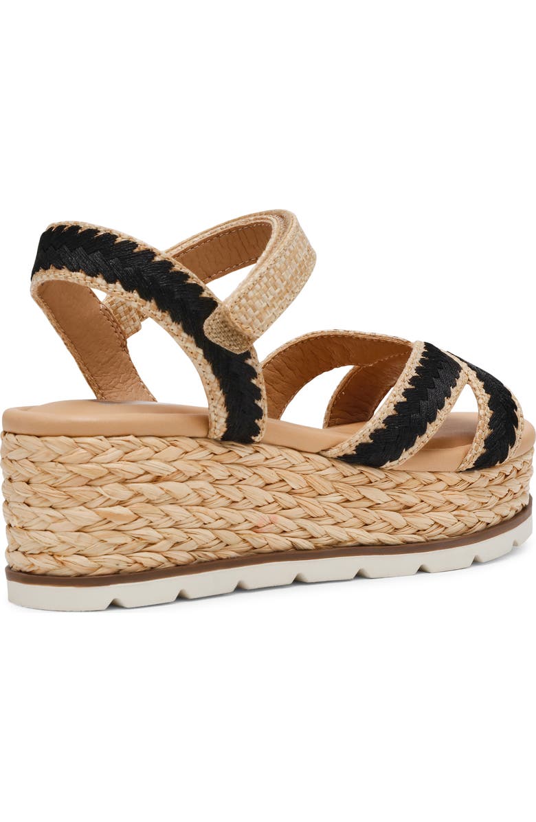 DV by Dolce Vita Ventura Platform Espadrille Sandal, Alternate, color, Black