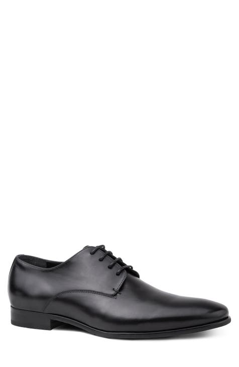 Mens black fashion oxford boots