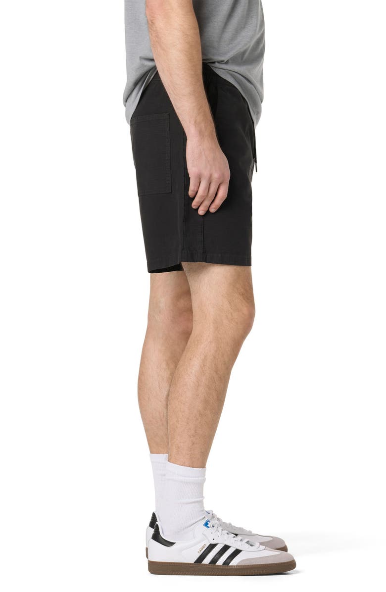 Hudson Jeans Drawstring Shorts, Alternate, color, Black