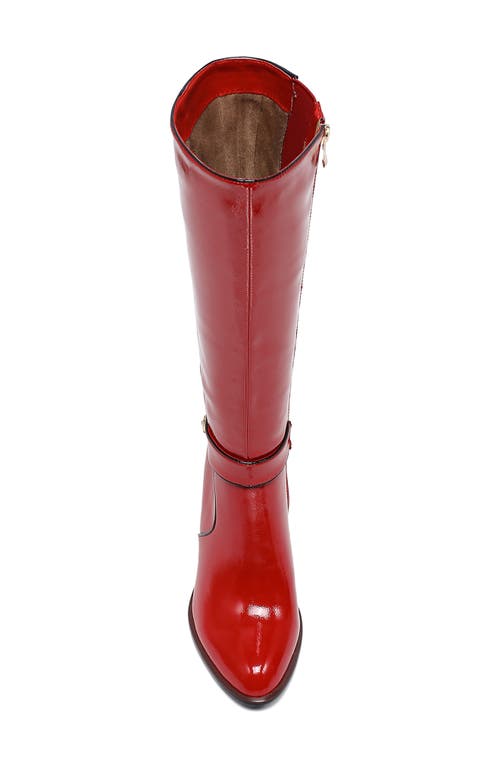 Ninety Union Randi Knee High Boot In Red