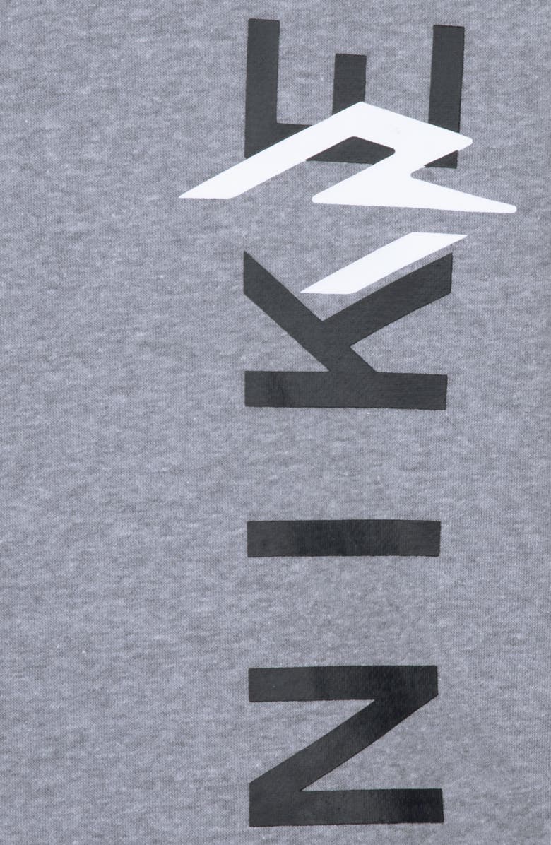 3 Brand Kids' Logo Pullover Hoodie & Shorts Set, Alternate, color, Gehcarbon