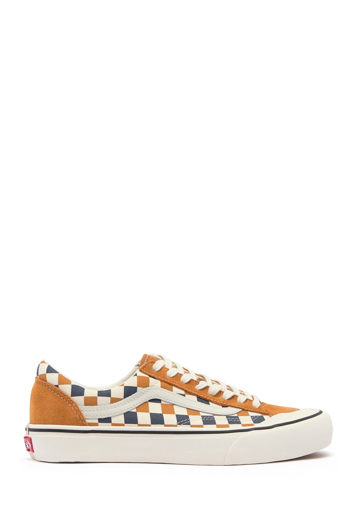 Vans Style 36 Check Lace-Up Cut Sneaker, Alternate, color, 