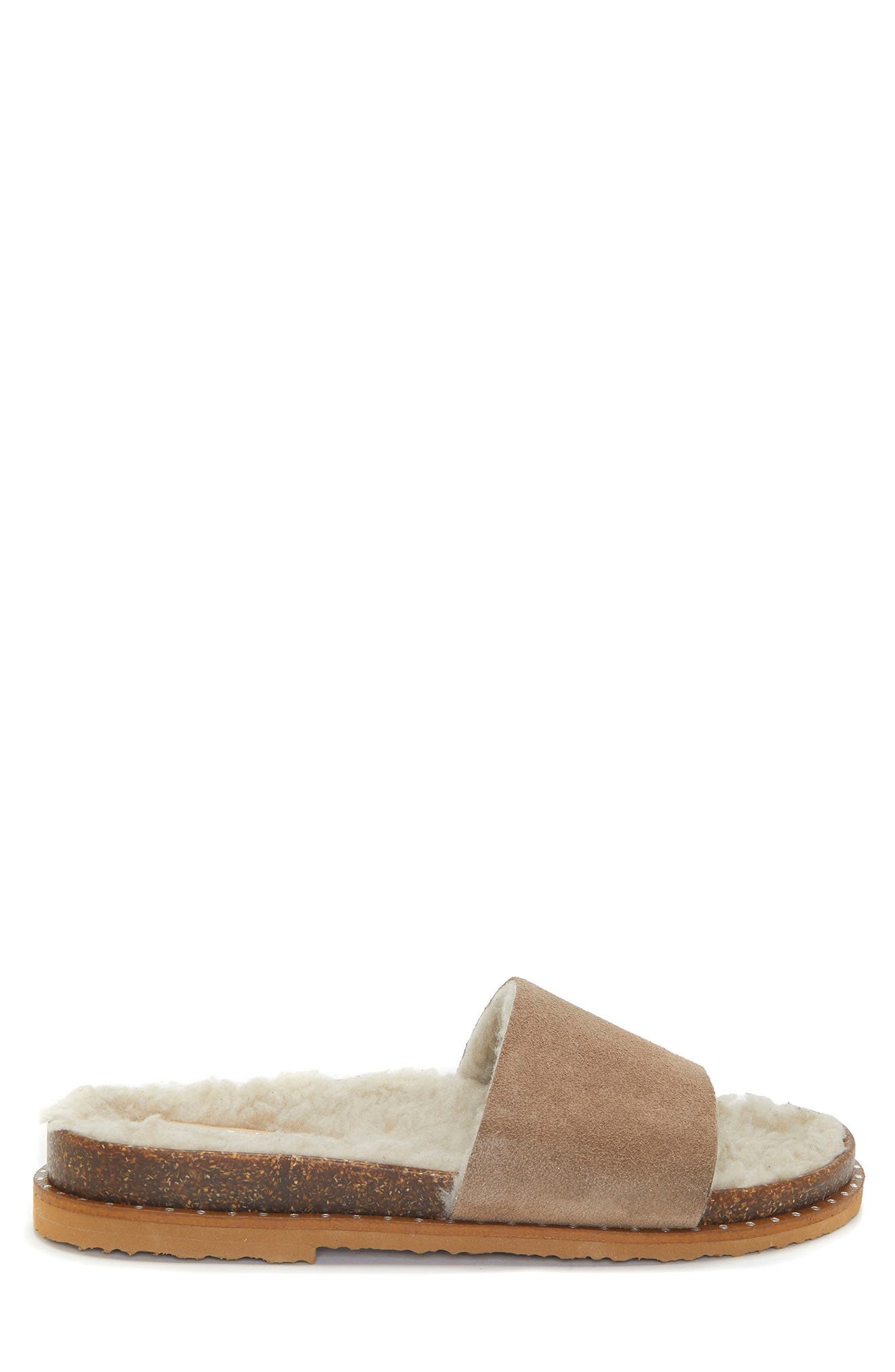 Kanadial Slide Sandal, Alternate, color, TAUPE 01