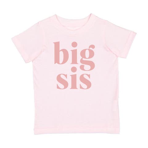 Big Sis Short Sleeve T-Shirt (Baby, Toddler & Little Kid)