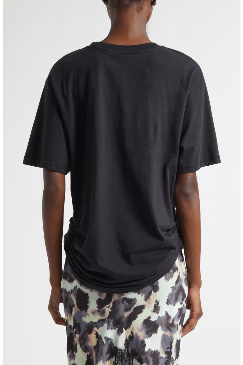 Katina Duo Storm Flower Drip Organic Cotton Graphic T-Shirt, Alternate, color, BLACK BANANA X-RAY