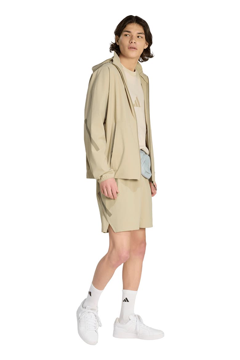 Z.N.E. Woven Drawstring Shorts, Alternate, color, WONDER CARGO