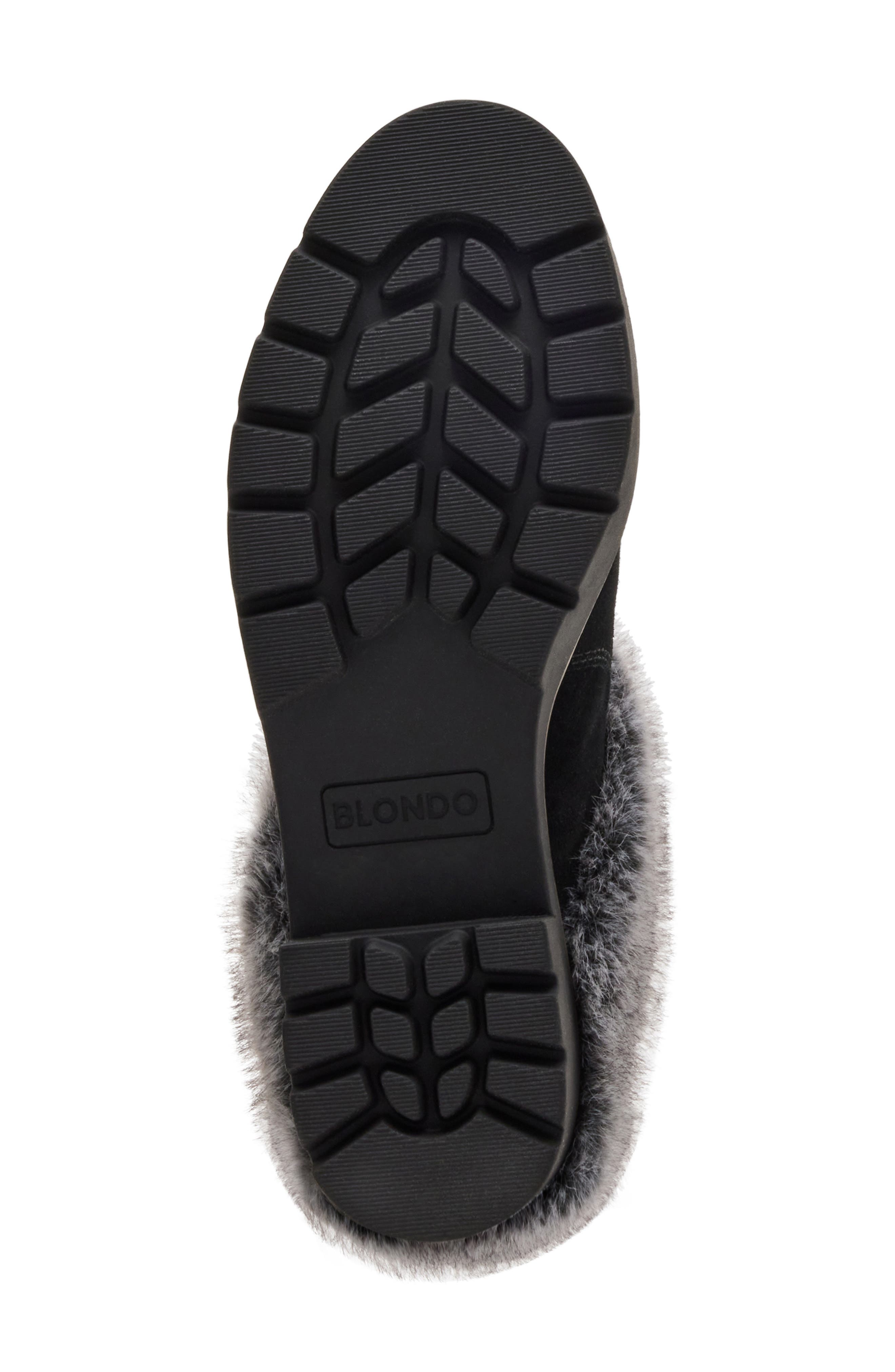 Blondo Karoline Faux Fur Clog, Alternate, color, 