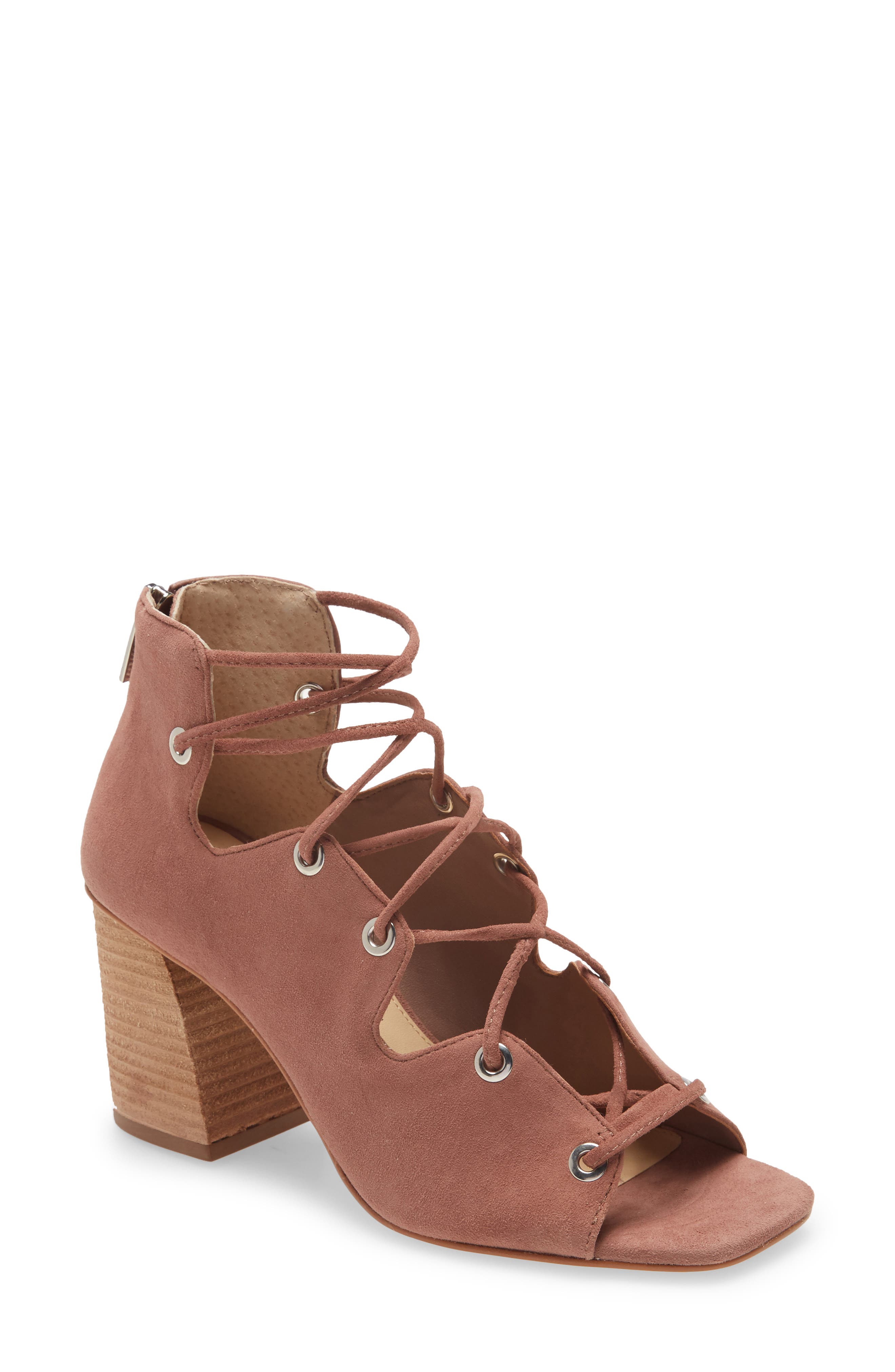 Nahara Sandal, Main, color, DRY ROSE