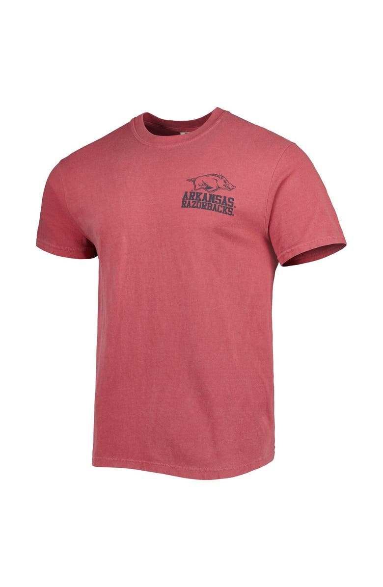 IMAGE ONE Men's Crimson Arkansas Razorbacks Hyperlocal Tree T-Shirt, Alternate, color,