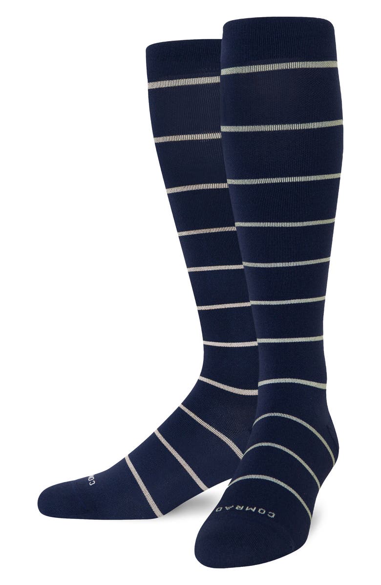 COMRAD Stripe Knee High Compression Socks, Alternate, color, 