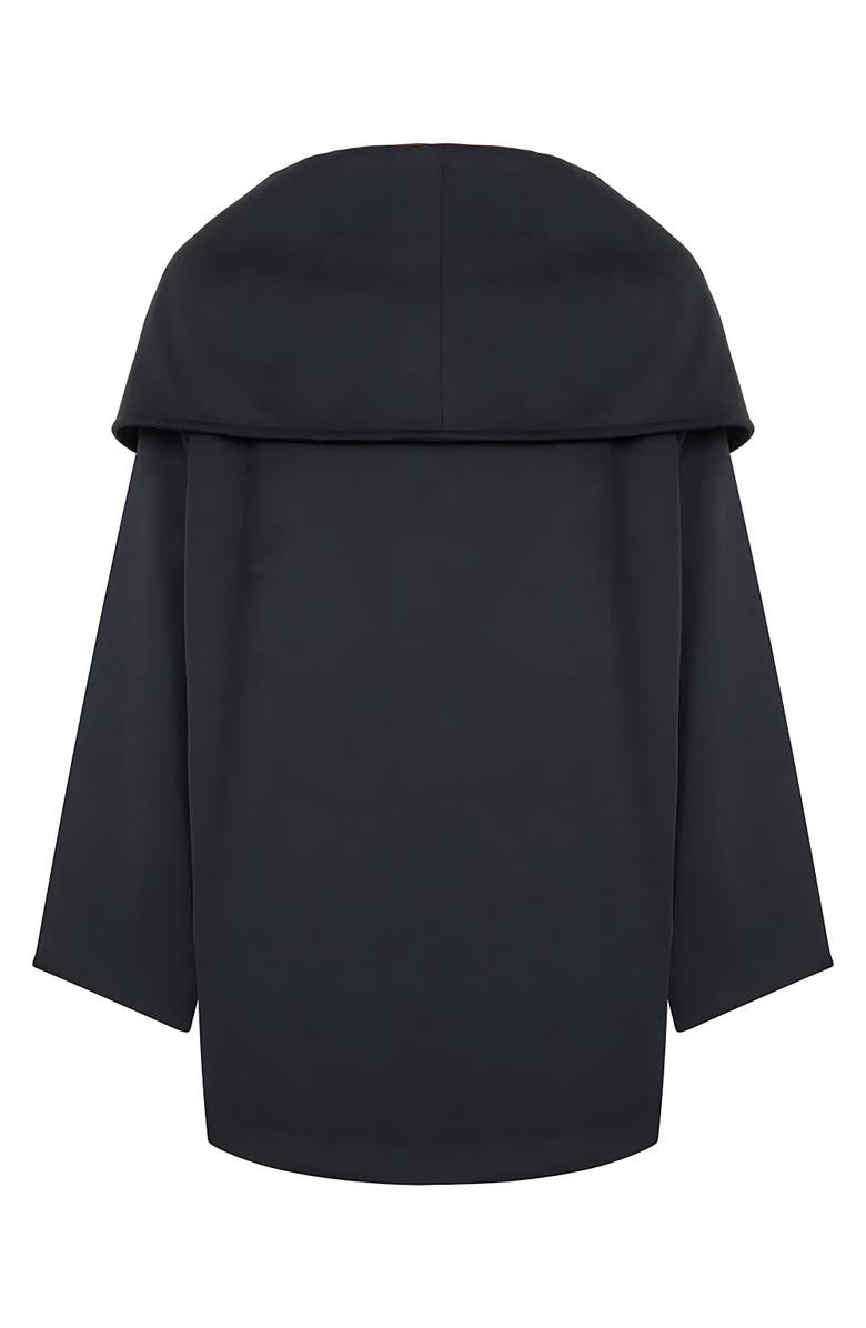 Nocturne Draped Coat with Front Tie Detail, Alternate, color, 
