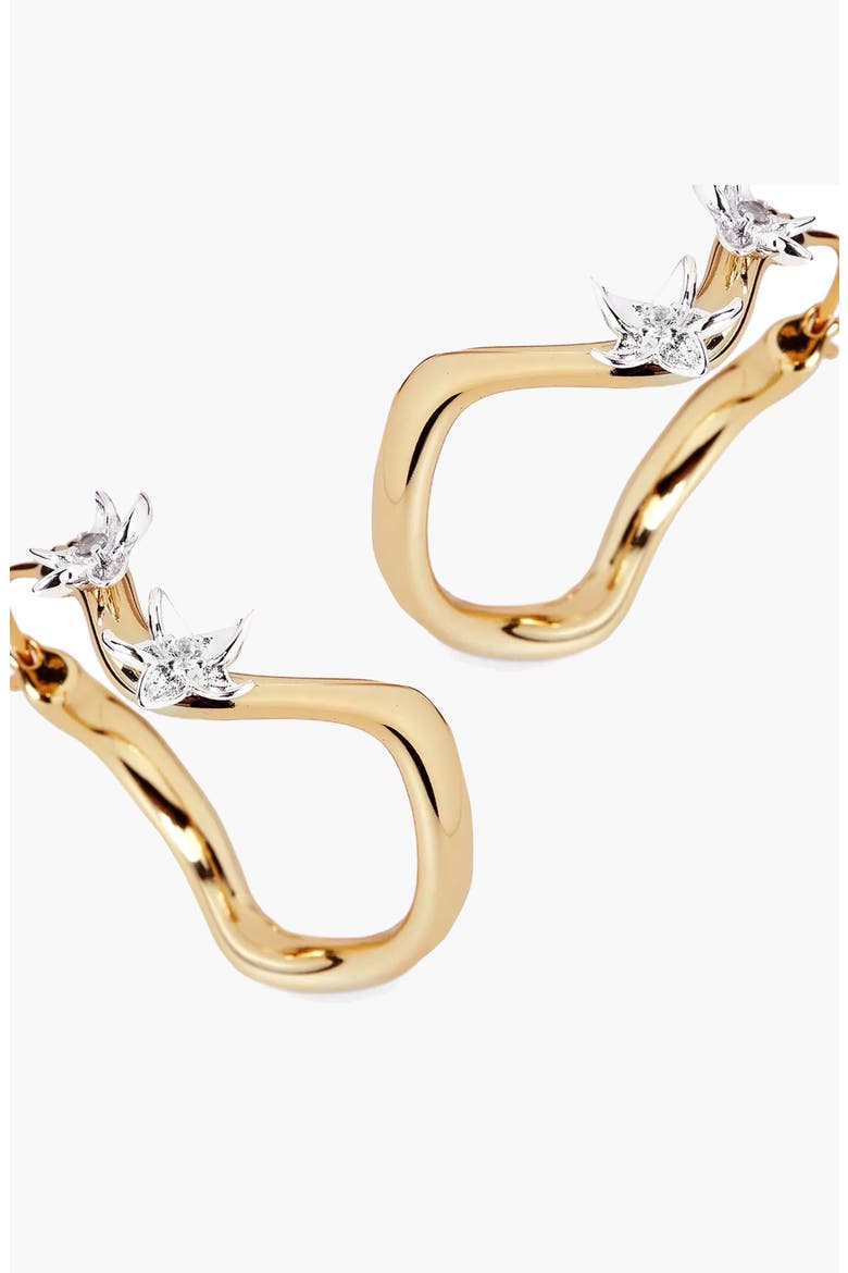 Calino Hoop Earrings In Gold, Alternate, color, Gold