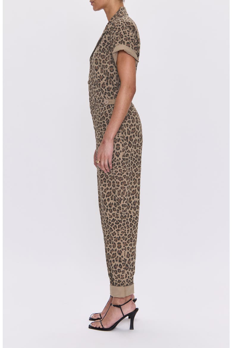 Grover Cotton Jumpsuit, Alternate, color, FELINE