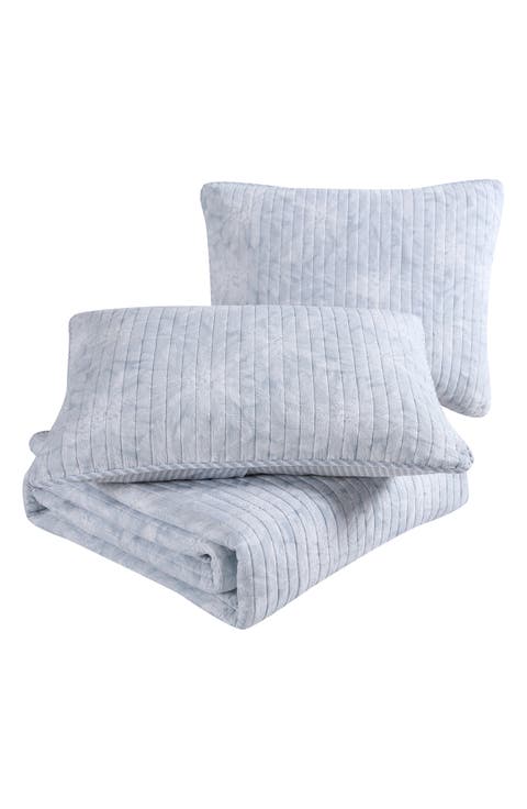 Makena Cotton Quilt & Sham Set
