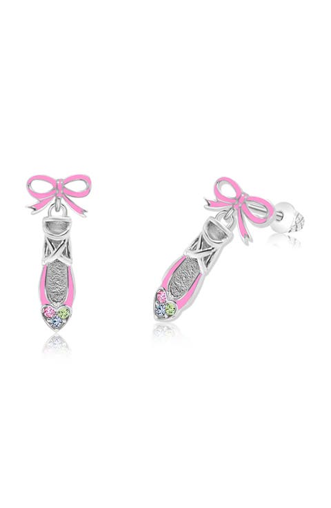 Kids' Ballet Slipper Drop Earrings (Big Kid)