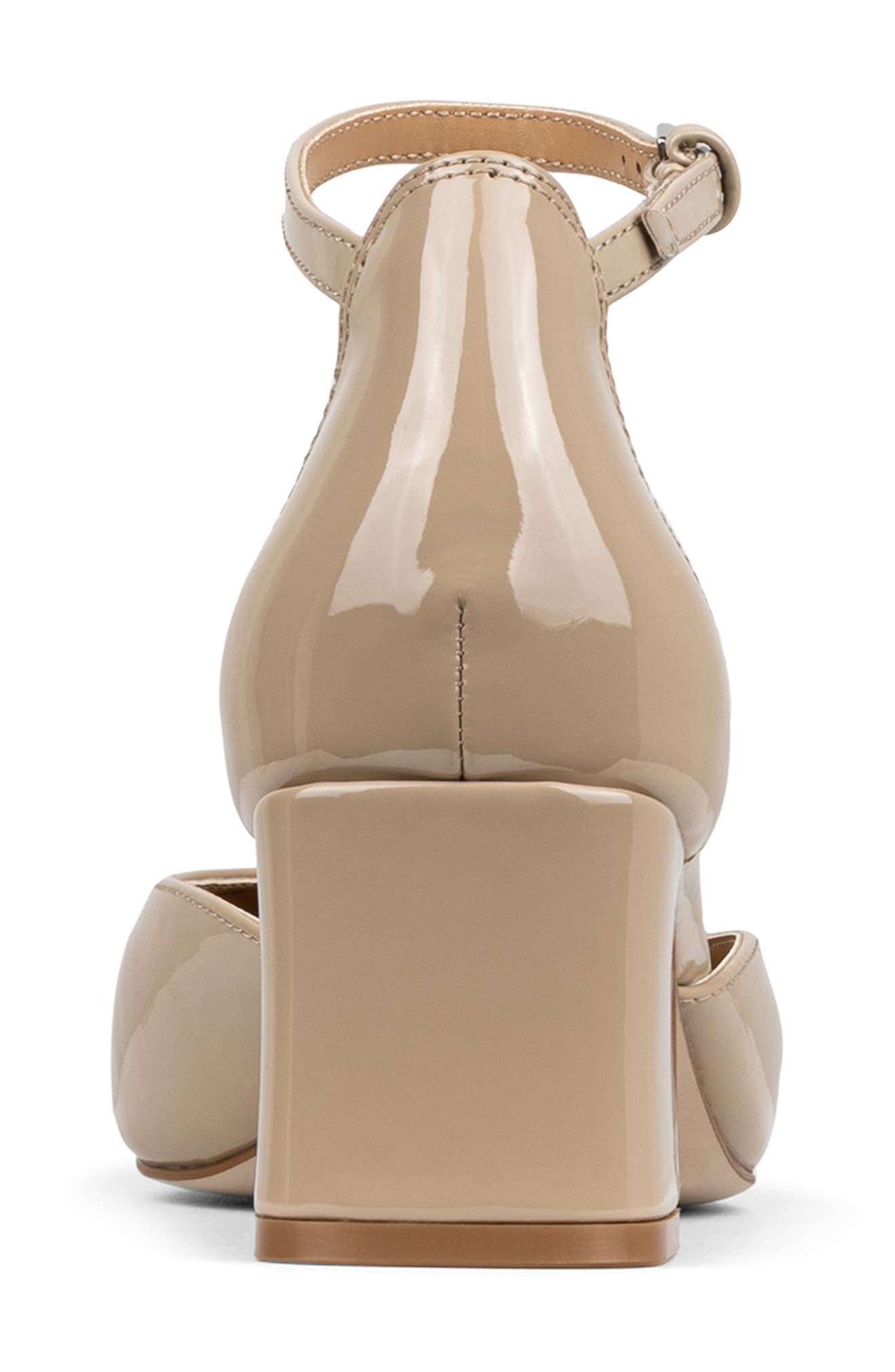 Vanya Ankle Strap Pump, Alternate, color, PRALINE