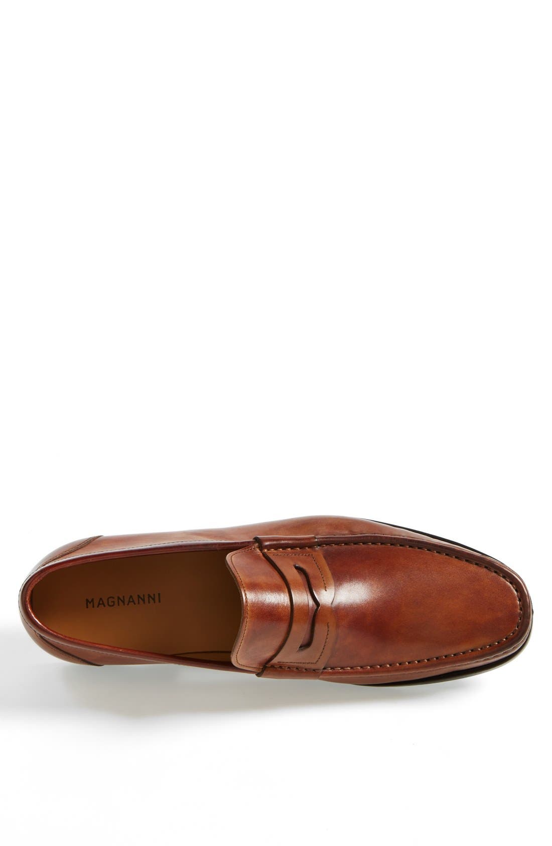 Magnanni 'Ares' Penny Loafer, Alternate, color, 