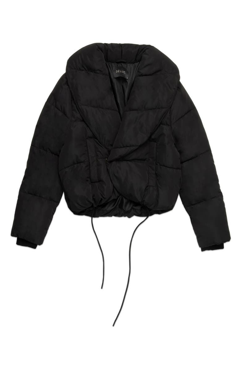 DELUC Gregory Quilted Crop Puffer Jacket, Main, color,