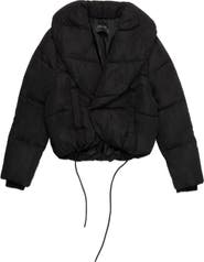 DELUC Gregory Quilted Crop Puffer Jacket