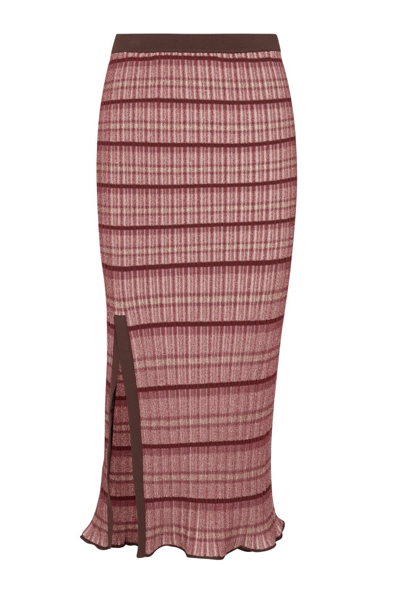 Laine Sweater Skirt, Alternate, color, Tearose Multi