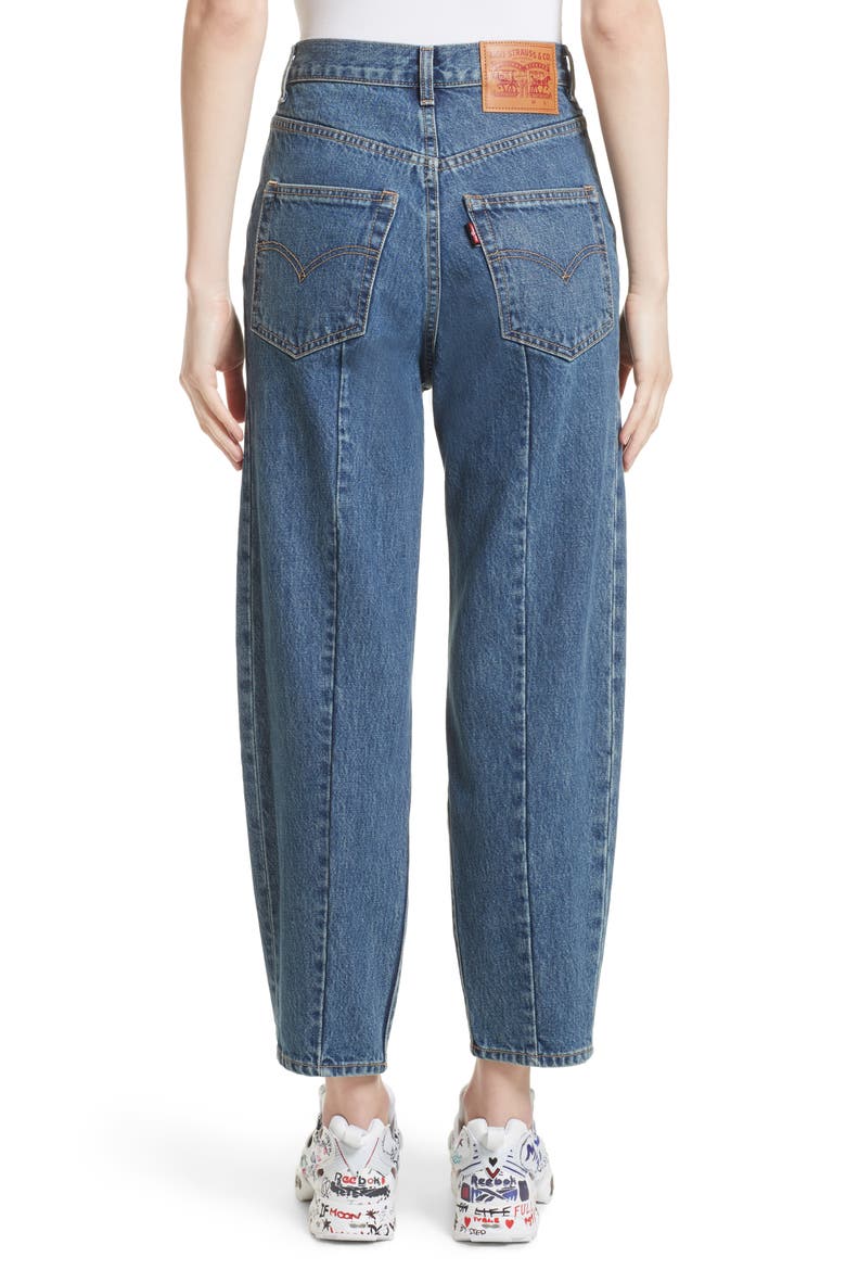 x Levi's® Classic High Waist Jeans, Alternate, color, BLUE