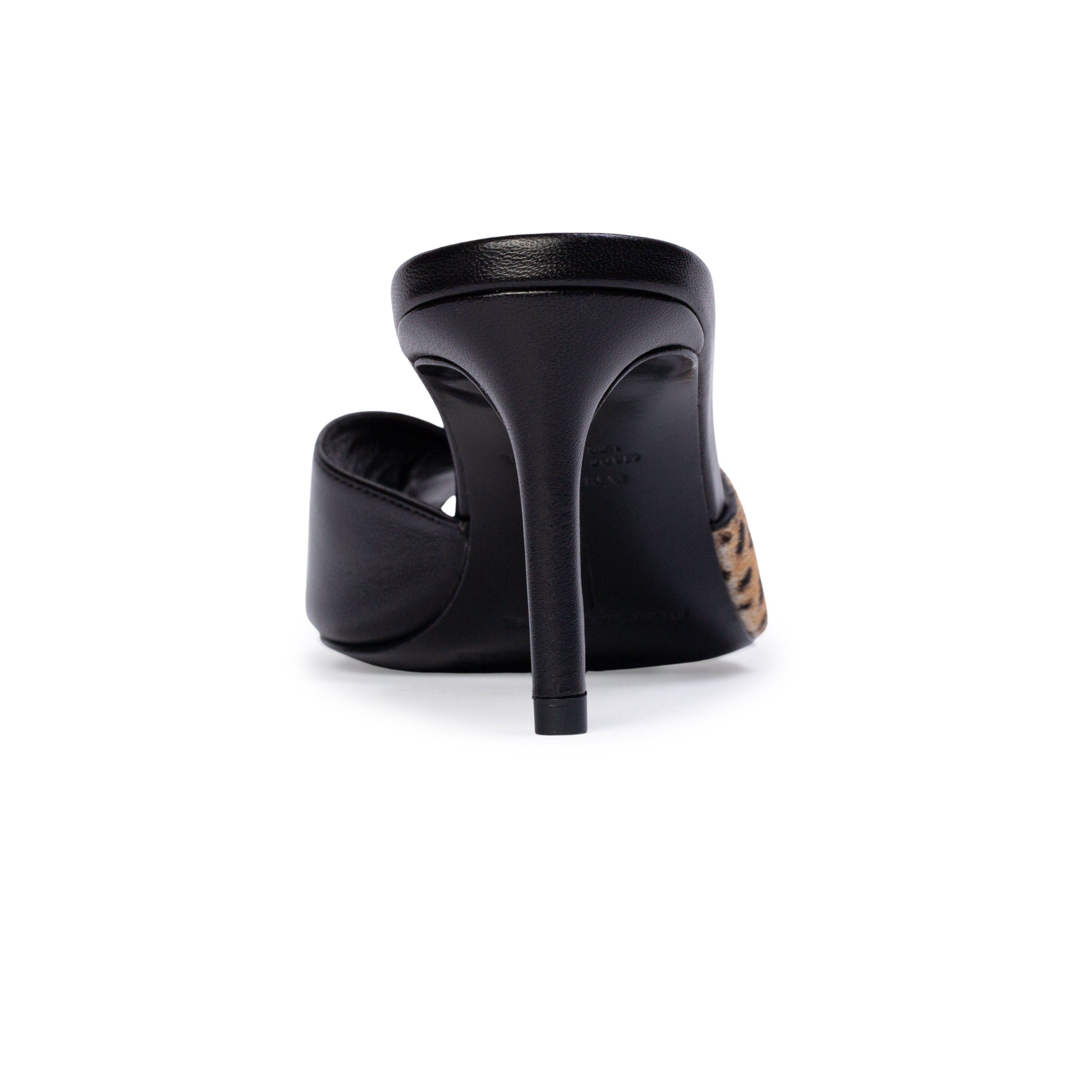 Noa 70 Mule, Alternate, color, Camel Dotted Cheetah Pony Hair