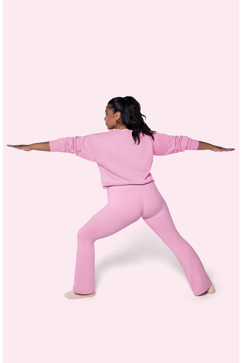 The Flared Legging, Alternate, color, Blush