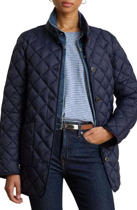 Diamond Quilted Puffer Jacket