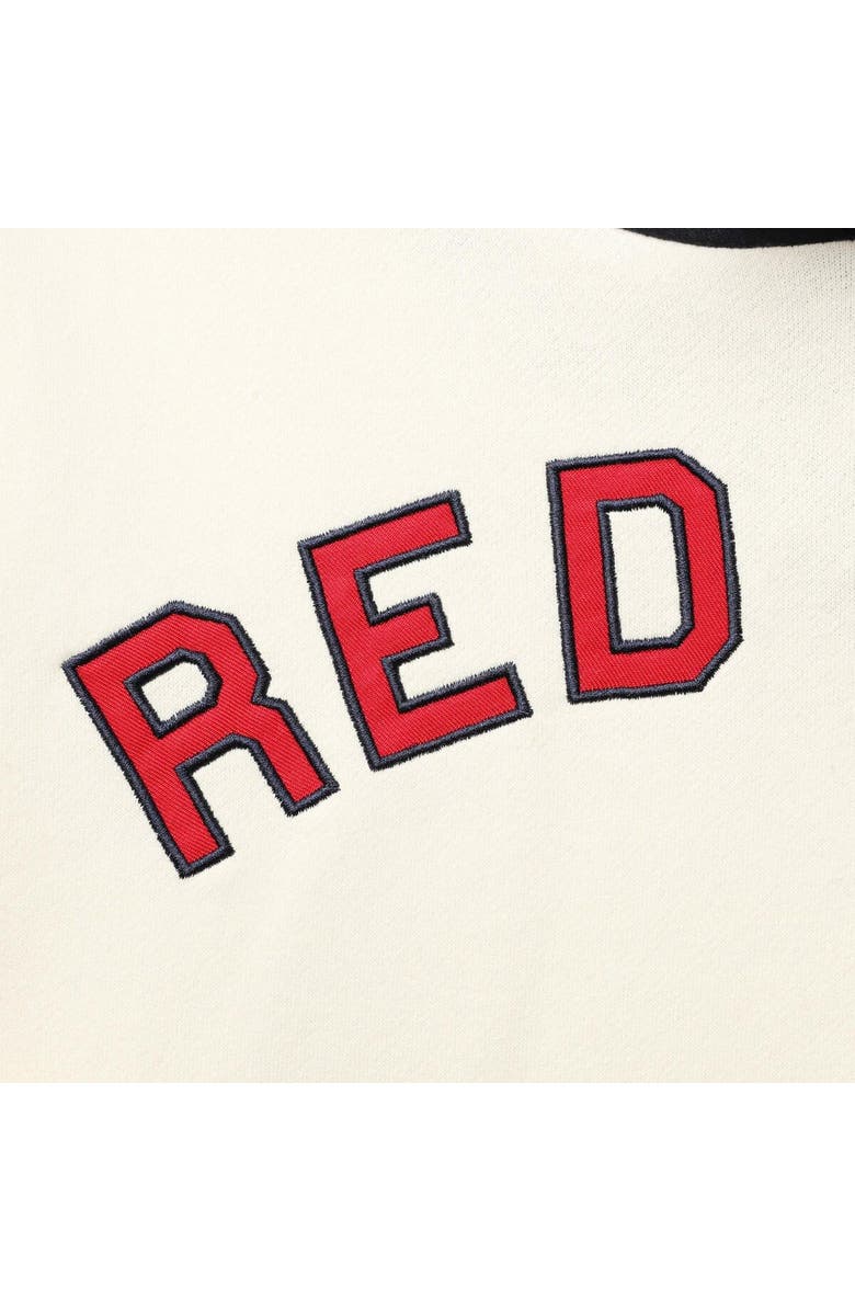 '47 Men's '47 Cream Boston Red Sox Trifecta Shortstop Pullover Hoodie, Alternate, color, Cream