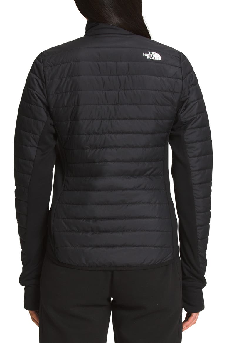 Canyonlands Water Repellent Hybrid Jacket, Alternate, color, BLACK