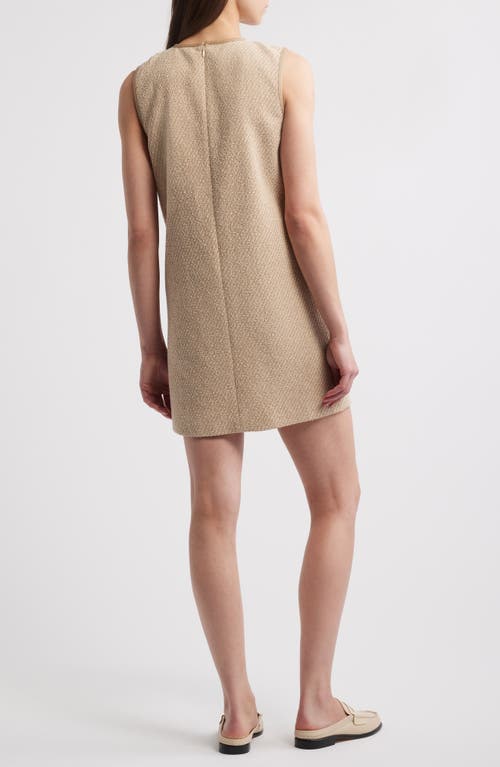 Rag & Bone Frances Italian Tweed Mini Dress In Neutral