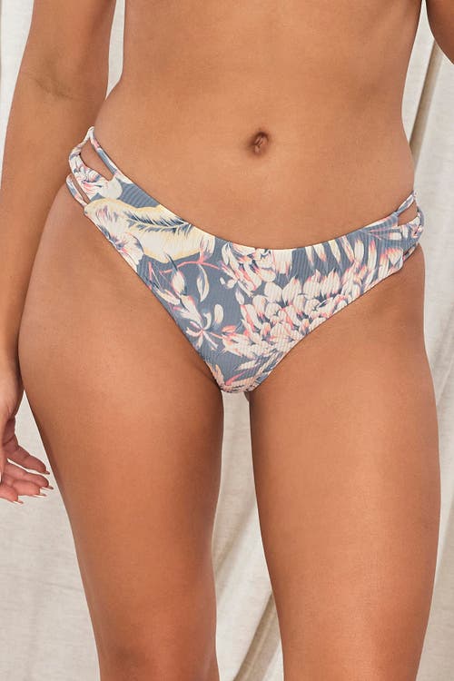 Swim Systems Saylor Hipster In Island Dusk Crinkle Rib