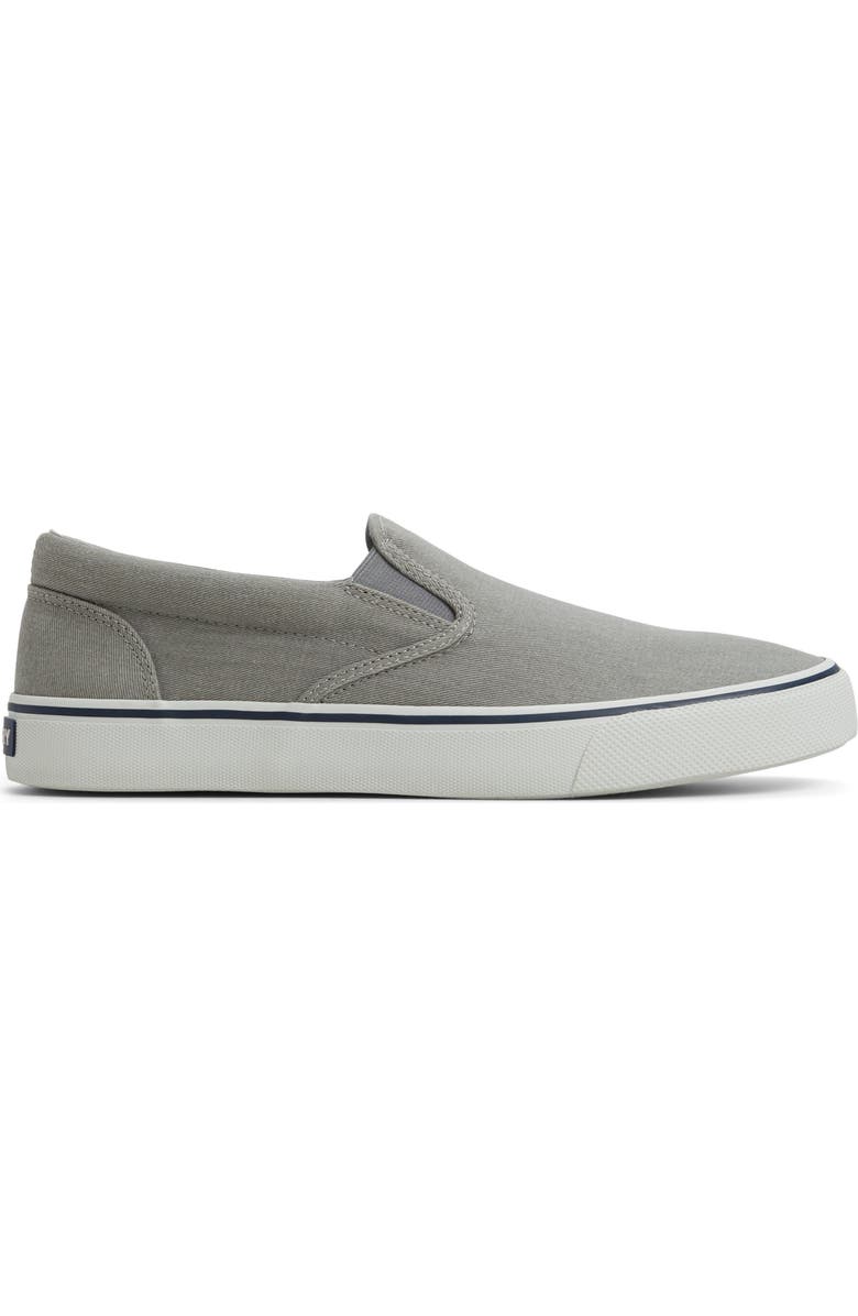 Sperry Striper II Slip-On Sneaker, Alternate, color, Grey