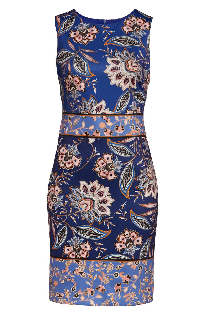 Vince Camuto Sleeveless Scuba Crepe Body-Con Dress, Alternate, color, 