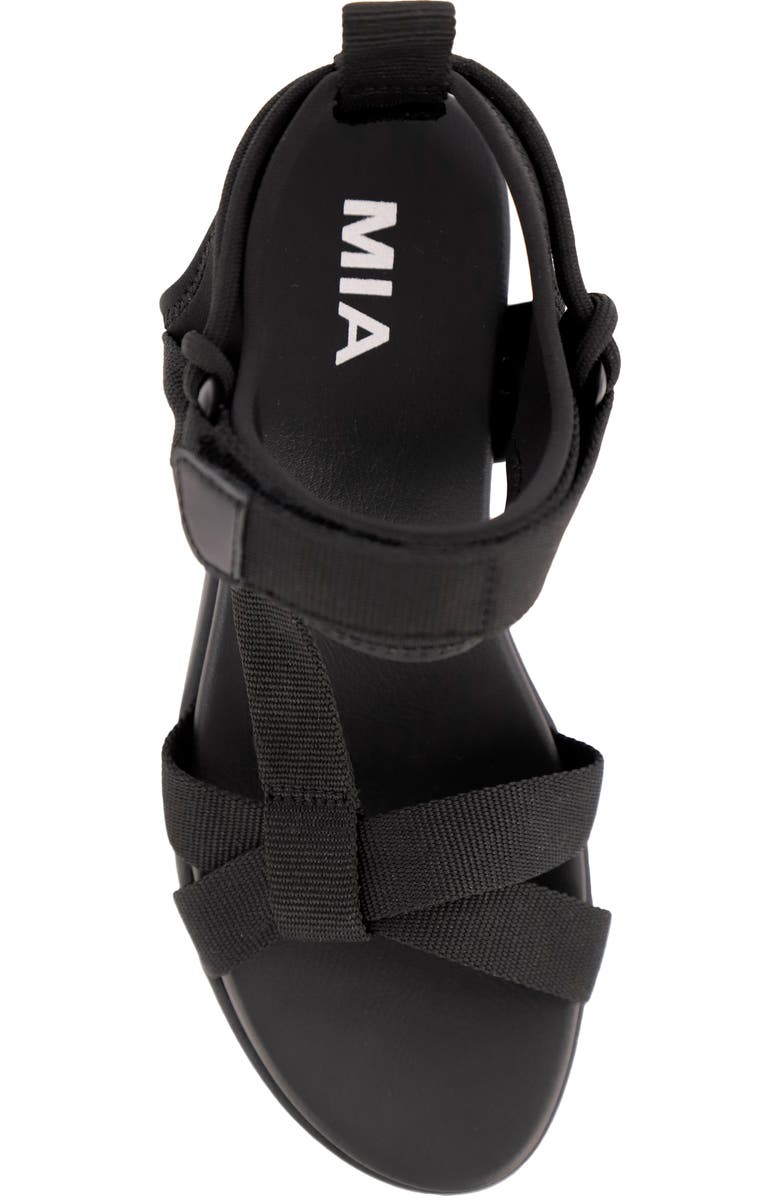 MIA Mileni Platform Wedge Sandal, Alternate, color,