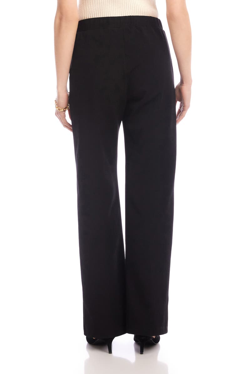 Karen Kane Emily Straight Leg Pants, Alternate, color, Black