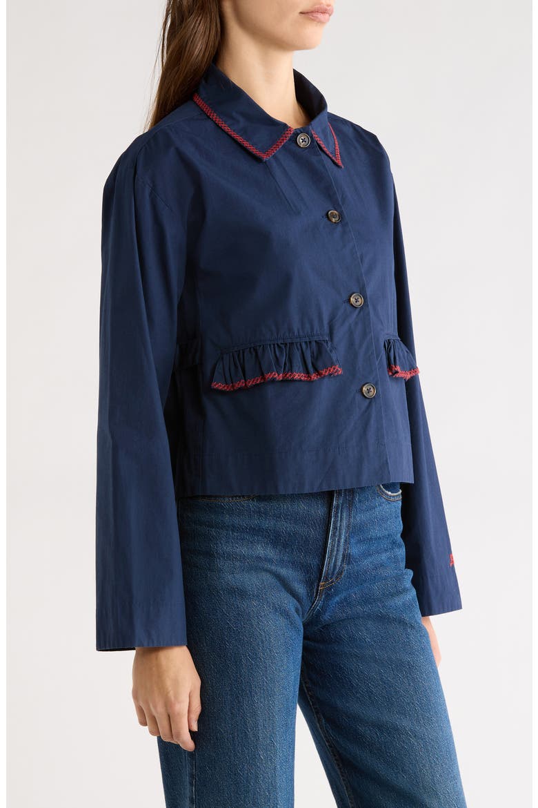 Lykke Button-Up Shirt, Alternate, color, NAVY