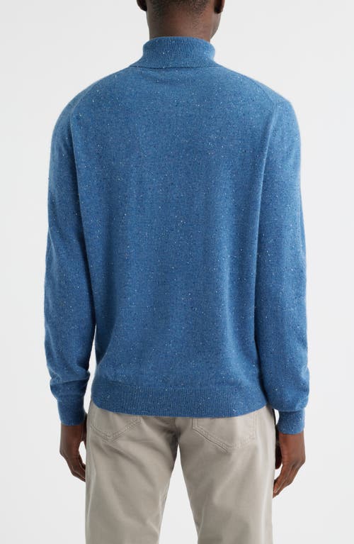 Scott Barber Cashmere Turtleneck In Blue