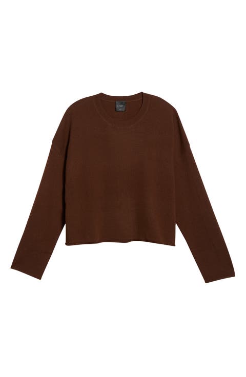Zoe Crewneck Wool & Cashmere Sweater