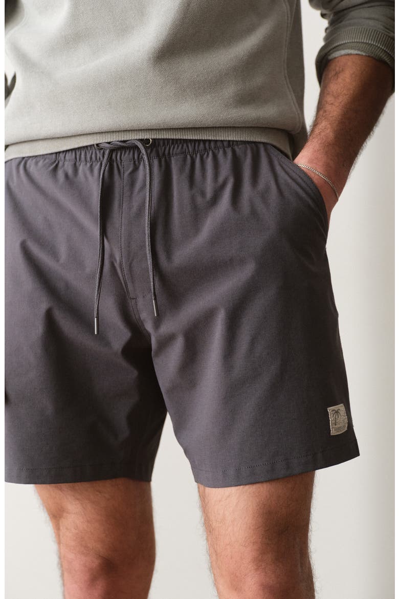 Lined 6-Inch Sport and Swim Shorts, Alternate, color, ASPHALT