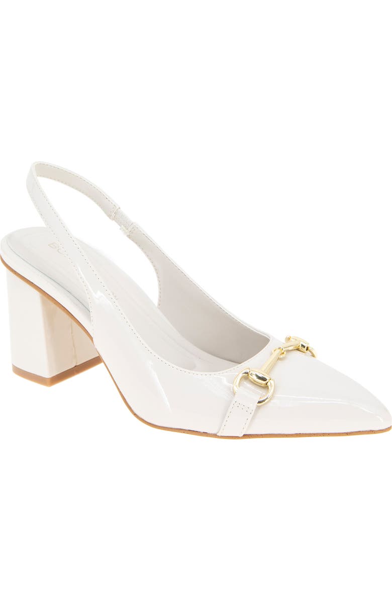 BCBGeneration Glastin Slingback Pump, Main, color, Rainy Day Patent